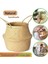 Tekno Trust Naturel Katlanabilir Hasır Sepet Pinterest Stil Saksılık Düzenleyici Mutfak Düzenleyici Sepet 5