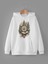Doğa Temalı Baskılı Fermuarsız Kapüşonlu Sweatshirt 1