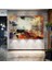 Soyut Karışık Fırça Izleri Modern Abstract Yatay Kanvas Tablo 1