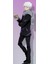 Anime-Jujutsu Kaisen - Gojo Satoru Atkılı Desenli Sarılma Yastığı Kılıfı 1
