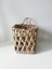 Kare Home Çok Amaçlı Sepet / Askı Sepet Dekoratif Hasır Sepet / Duvar Sepet 10X10CM 2