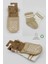 Nessiworld Bistyle Çemberli Kaymaz Soket Çorap 2'li BS10125 Bej-Ekru 5