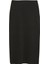 Pia Black Crop Top Skirt Set S 4