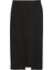 Pia Black Crop Top Skirt Set S 5