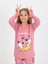 Kız Çocuk Uzun Kollu %100 Pamuklu Pijama Takımı Hippity Hoppity 1