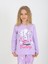 Kız Çocuk Uzun Kollu %100 Pamuklu Pijama Takımı Snuggle Bunny 1