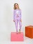 Kız Çocuk Uzun Kollu %100 Pamuklu Pijama Takımı Snuggle Bunny 3