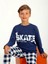 Erkek Çocuk Uzun Kollu %100 Pamuklu Pijama Takımı Star Skate 1