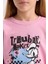 Kız Çocuk Disney Mickey Mouse &Friends Relax Fit Bisiklet Yaka Sweatshirt D3114A824WN 5