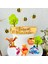 Cake Topper Winnie The Pooh Karakterleri Temalı Kız Erkek Çocuk Doğum Günü Isme Özel Kişiselleştirilebilir 3D Pasta Parti Süsü Seti 3