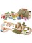 Baby Early Education Puzzle Wooden Toys Stacking Rocket Boys And Girls House Castle Building Game (Yurt Dışından) 1