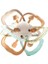 Manhattan Finger Ball, Ringing Bell, Atomic Ball, Baby Grinding Teeth, Gum, Grip, Soothing Silicone Ball Toy (Yurt Dışından) 1