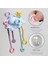 Bebek Enlightenment Early Education Puzzle Game Ringbell Finger Pulling Fun Silicone Game Can Bite And Press (Yurt Dışından) 3