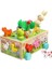 Montessori Kids Carrot Picking Worm Fishing Farm Animal Matching Building Blocks Baby Intelligence Car Educational Games (Yurt Dışından) 1