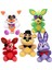 Boutiques Beş Gece Doldurulmuş Şekil Setleri, Beş Gece Oyun Figürü Doldurulmuş 7ınch - Bonnie Foxy Fazbear (Yurt Dışından) 1