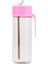 Pipetli 740ML Taşınabilir Su Şişesi, Tritan Şeffaf Su Şişesi, Açık Hava Etkinliklerine Uygun, Seyahat Fitness (Yurt Dışından) 1
