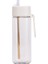 Pipetli 740ML Taşınabilir Su Şişesi, Tritan Şeffaf Su Şişesi, Açık Hava Etkinliklerine Uygun, Seyahat Fitness (Yurt Dışından) 4