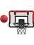 Duvara Monte Basketbol I Basketbol Sistemi Mini I Kapı Odası Kırmızı (Yurt Dışından) 1