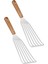 Yivli Spatula Büyük Kenarlı Mutfak Aletleri Yapışmaz I (Yurt Dışından) 4
