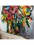 Yağlı Boya Tablo Soyut Çiçekler 40 x 40CM 2