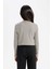 Kız Çocuk Cropped Fit Polo Yaka Çizgili Fitilli Kaşkorse Uzun Kollu Tişört D3368A824AU 5