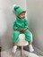 Unisex Bere Boyunluklu Tulum Neon Yesil 3