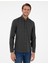 Erkek Antrasit Slim Fit Uzun Kollu Gömlek 50298570-VR006 3