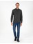 Erkek Antrasit Slim Fit Uzun Kollu Gömlek 50298570-VR006 4