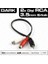 DK-CB-AURCAX35 3,5mm Stereo E/2rca D Kablo 1