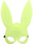 Karanlıkta Yanan Glow Floresan Tavşan Maskesi 32x22 Cm 4