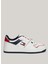 Beyaz - Kırmızı - Lacivert Erkek Sneaker Tjm Retro Basket Cupsole 2