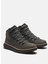 Deri Gri Erkek Bot Hudson Road Mıd Lace Up Waterproof 3