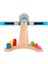 Montessori Matematik Balans Öğretme Aracı Ağaç Çocukların Erken Eğitim Balansı Weighing Puzzle Oyunu (Yurt Dışından) 1