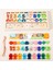Montessori Early Education Puzzle Oyun 0 Bebek Meşgul Board 1-2 ve Yarım 3 Bebek Çocukların Iyi Motor Eğitimi Yardımcıs I (Yurt Dışından) 3