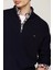 Erkek Mock Fermuarlı Lacivert Sweatshirt 4