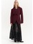 Allegany Bordo Bel Oturmalı Blazer 1