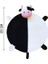 Peluşçu Dayı Sevimli Inek Bebek Oyun Halısı 120 cm Oyun Matı (%100 YERLI) 2
