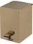Pedallı Kare Çöp Kovası 3 Lt Gold 262X245X180 Mm 1