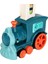 Domino Elektrik Tren Binası Blokları Otomatik Kart Işlenmesi ve Yerleştirme Enlightenment Bulmaca Binası Blokları Oyun Aracı (Yurt Dışından) 1