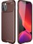 Apple iPhone 12 Pro Max Uyumlu Kılıf Negro Silikon Kapak, Kahverengi 1