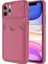 Apple iPhone 11 Pro Max Uyumlu Kılıf Kartix Kapak, Koyu Mor 1