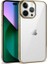 Apple iPhone 14 Pro Max Uyumlu Kılıf Pixel Kapak, Gold 1