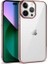 Apple iPhone 14 Pro Max Uyumlu Kılıf Pixel Kapak, Rose Gold 1