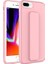 Apple iPhone 8 Plus Uyumlu Kılıf Qstand Kapak, Pembe 1