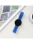 Huawei Watch Gt3 Pro 43 mm (20 Mm) Uyumlu Kordon Silikon Transparan Şeffaf Spor Kayış Mavi 2