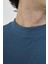 Bisiklet Yaka Slim fit T-Shirt- Turkuaz 5