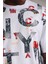 Baskılı Oversize T-Shirt - Beyaz 3