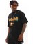Oversize Kolye Dahil T-Shirt - Siyah 2