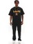 Oversize Kolye Dahil T-Shirt - Siyah 3