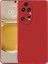 Huawei P50 Pro Uyumlu Kılıf Premier Silikon Kapak, Kırmızı 1